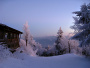 Bergstation am Hohen Bogen mit Blick zum Arber